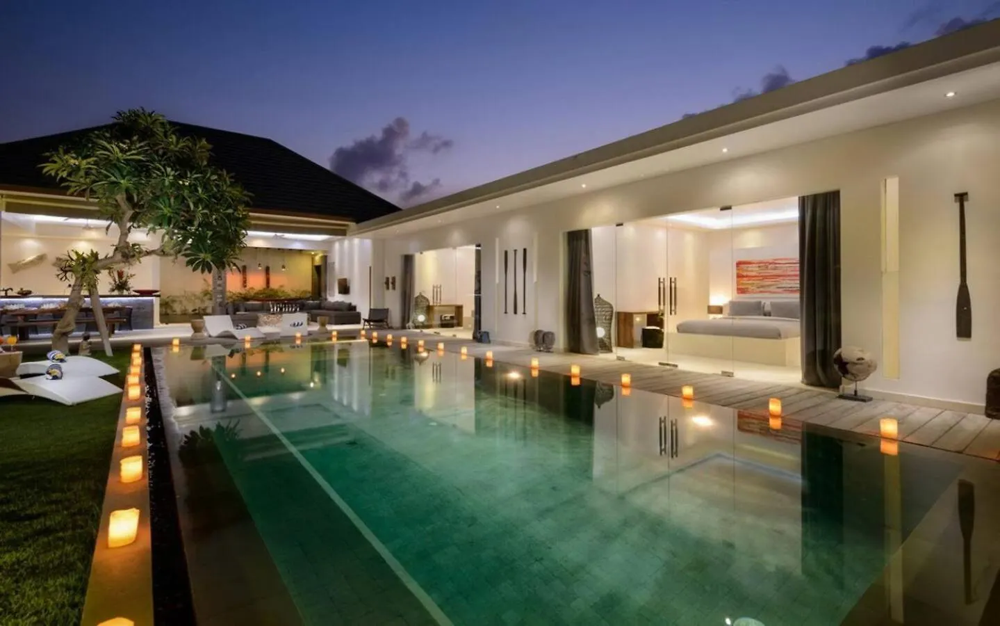 Gorgeous Tropical 3 Bed Pool Villa, 24Hr Security Seminyak Villa